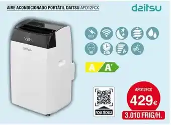 Tien 21 Daitsu - aire acondicionado portatil apd12fcx oferta