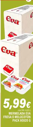 Cash Ifa EVA Mermelada fresa o melocotón oferta