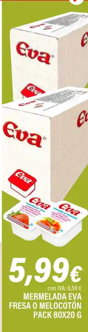 Cash Ifa EVA Mermelada fresa o melocotón oferta