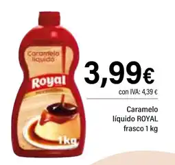Cash Ifa ROYAL Caramelo líquido frasco oferta
