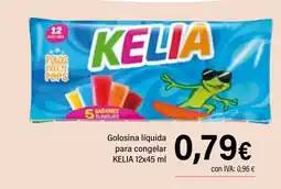 Cash Ifa KELIA Golosina líquida para congelar oferta