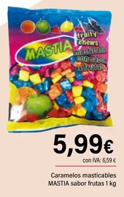 Cash Ifa MASTIA Caramelos masticables sabor frutas oferta