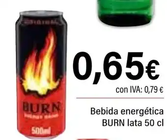 Cash Ifa BURN Bebida energética oferta