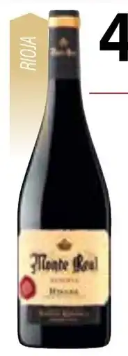 Cash Ifa MONTE REAL Vino tinto D.O.Ca.Rioja Reserva oferta