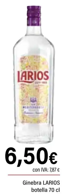 Cash Ifa LARIOS Ginebra oferta