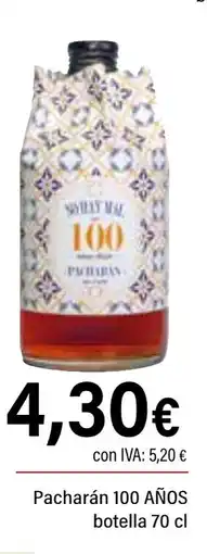 Cash Ifa AÑOS Pacharán 100 oferta