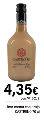 Cash Ifa CASTREÑO Licor crema con orujo oferta