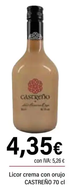Cash Ifa CASTREÑO Licor crema con orujo oferta
