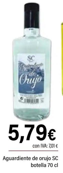 Cash Ifa SC Aguardiente de orujo oferta