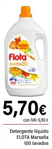 Cash Ifa FLOTA Detergente líquido Marsella 100 lavados oferta