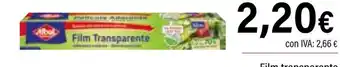 Cash Ifa ALBAL Film transparente 50 m oferta