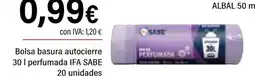 Cash Ifa IFA SABE Bolsa basura autocierre perfumada oferta