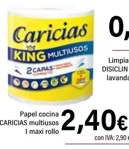 Cash Ifa CARICIAS Papel cocina multiusos 1 maxi rollo oferta