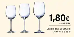 Cash Ifa LUMINARC Copa la cave oferta
