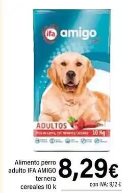 Cash Ifa IFA AMIGO Alimento perro adulto ternera cereales oferta
