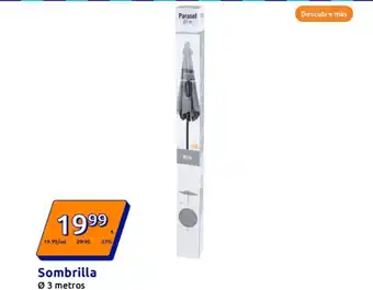 Action Sombrilla Ø 3 metros oferta