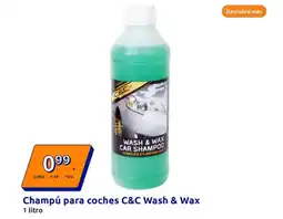 Action Champú para coches C&C Wash & Wax oferta