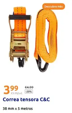 Action C&C Correa tensora 38 mm x 5 metros oferta