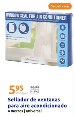 Action Sellador de ventanas para aire acondicionado 4 metros oferta