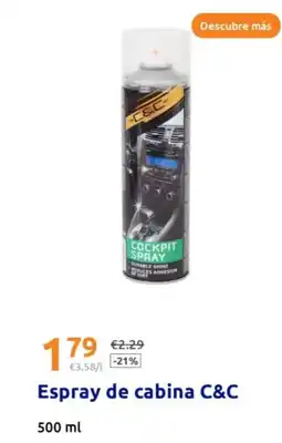 Action C&C Espray de cabina oferta