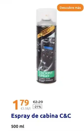 Action C&C Espray de cabina oferta