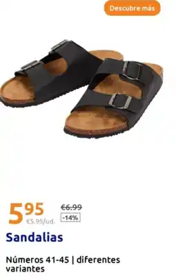 Action Sandalias oferta