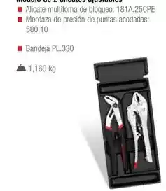Ferri Modulo de 2 alicates ajustables oferta