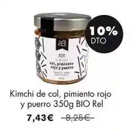 NaturaSí Rel - kimchi de col/ pimiento rojo y puerro 350g bio oferta