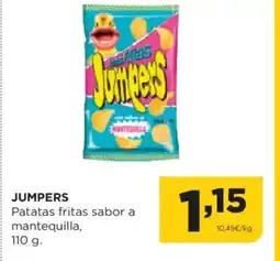 Alimerka JUMPERS Patatas fritas sabor a mantequilla oferta