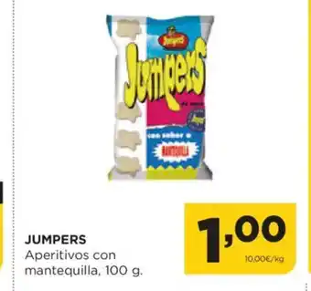 Alimerka JUMPERS Aperitivos con mantequilla oferta