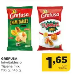 Alimerka GREFUSA Inimitables o Tijuana mix oferta