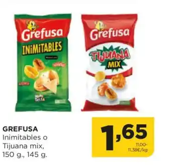 Alimerka GREFUSA Inimitables o Tijuana mix oferta