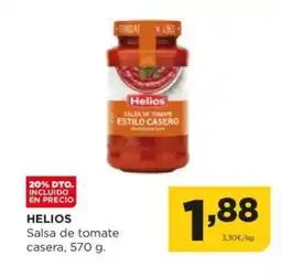Alimerka HELIOS Salsa de tomate casera oferta