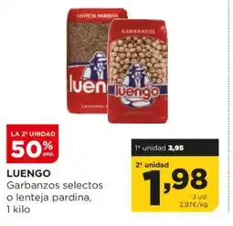 Alimerka LUENGO Garbanzos selectos oferta