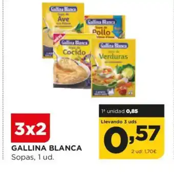 Alimerka GALLINA BLANCA Sopas oferta