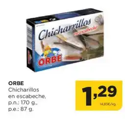 Alimerka ORBE Chicharillos en escabeche oferta