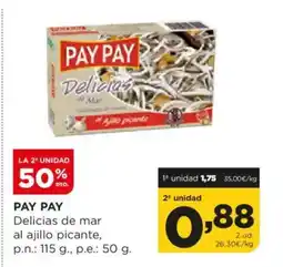 Alimerka PAY PAY Delicias de mar al ajillo picante oferta