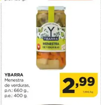 Alimerka YBARRA Menestra de verduras oferta