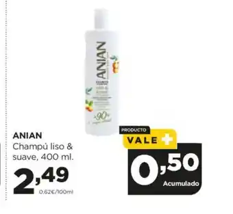 Alimerka ANIAN Champú liso & suave oferta