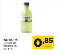 Alimerka FUENSANTA Refresco de manzana sin gas oferta