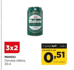 Alimerka MAHOU Cerveza clásica oferta