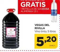 Alimerka VEGAS DEL RIVILLA Vino tinto oferta