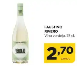 Alimerka FAUSTINO RIVERO Vino verdejo oferta