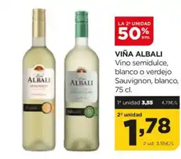 Alimerka VIÑA ALBALI Vino semidulce, blanco o verdejo Sauvignon, blanco oferta