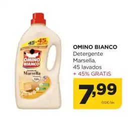 Alimerka OMINO BIANCO Detergente Marsella oferta