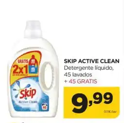 Alimerka SKIP ACTIVE CLEAN Detergente líquido oferta