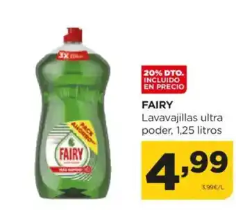 Alimerka FAIRY Lavavajillas ultra poder oferta