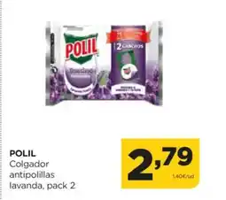 Alimerka POLIL Colgador antipolillas lavanda, pack 2 oferta