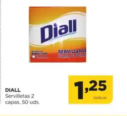 Alimerka DIALL Servilletas 2 oferta