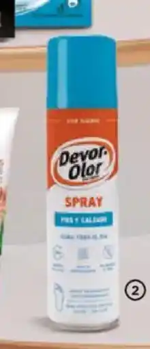 Alimerka DEVOR-OLOR Spray pies y calzado oferta